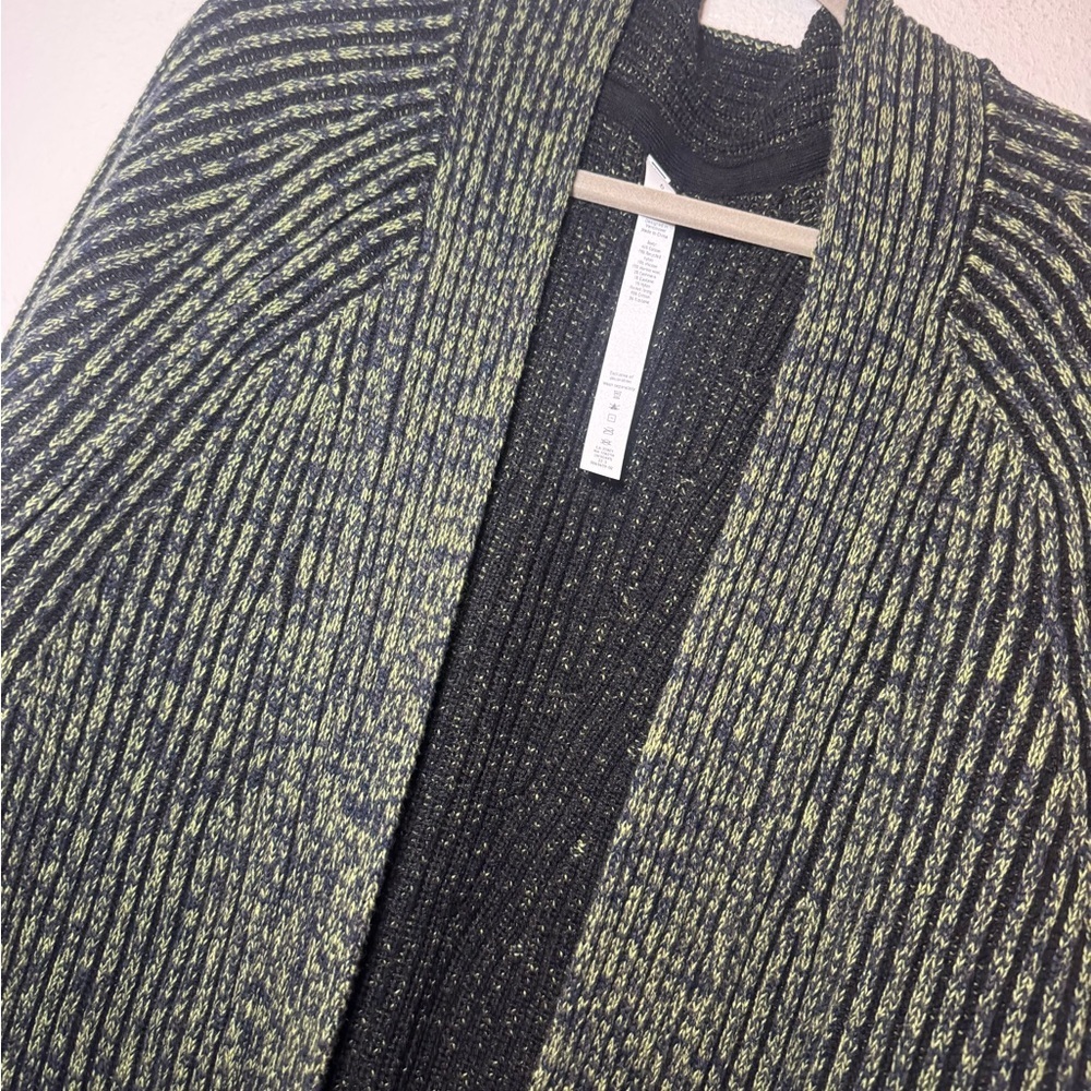 Lululemon Cotton-Cashmere Blend Sweater Wrap NWT - Picture 3 of 7